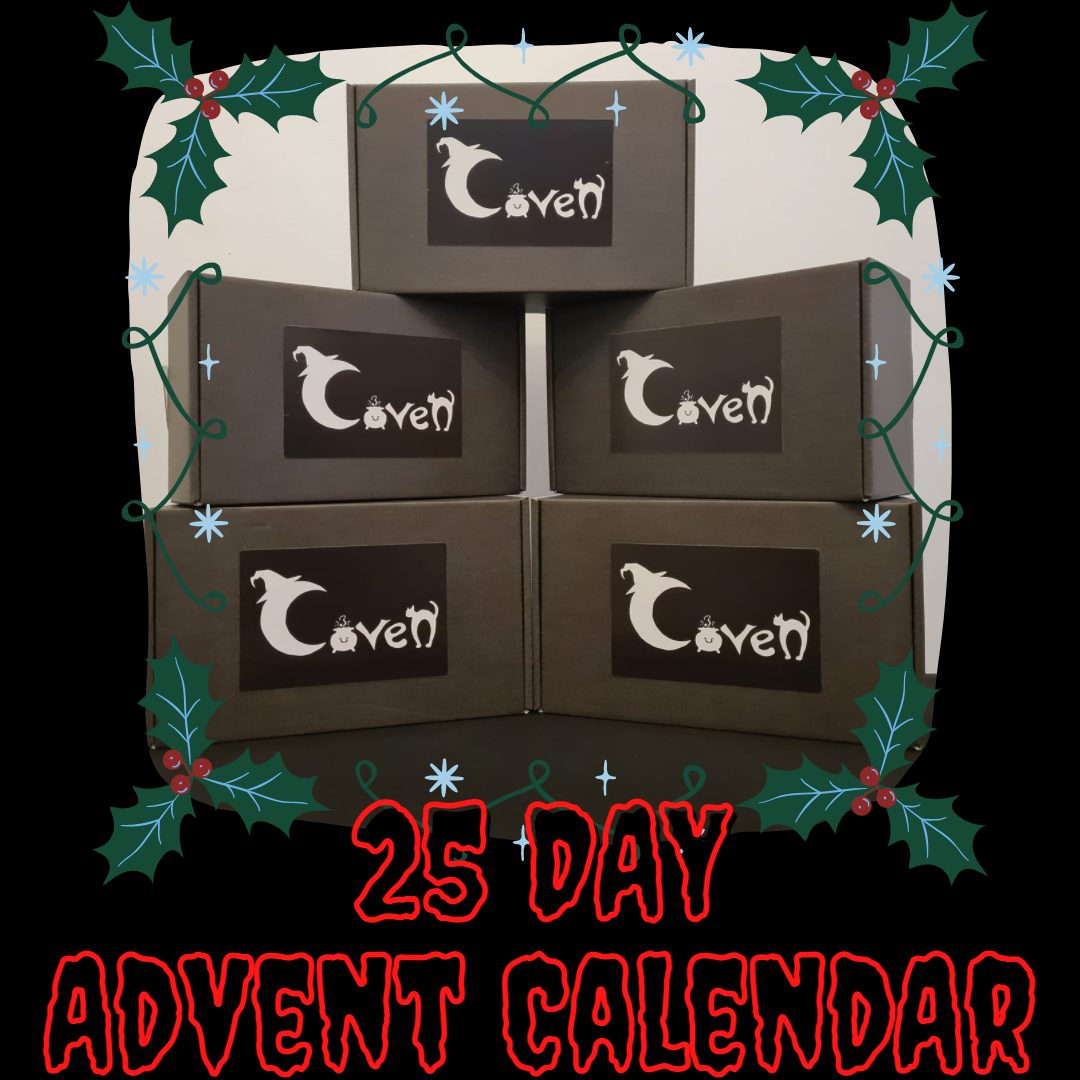 25 Day Christmas Calendar 2022 Coven Alternative Witch Spooky Goth
