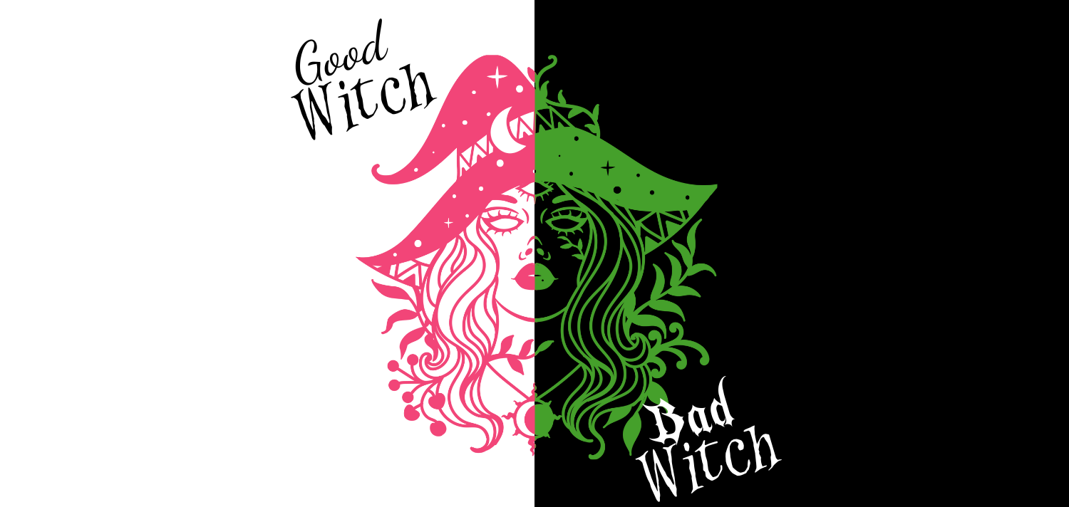 Good Witch Bad witch Theme 0922