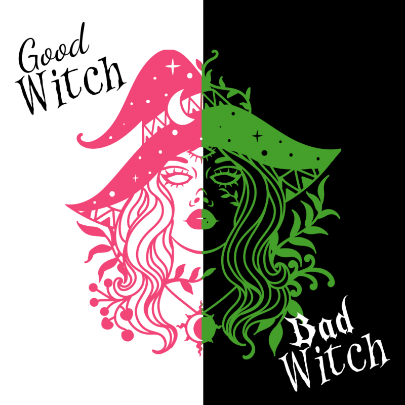 Good Witch Bad witch Theme 0922mobile