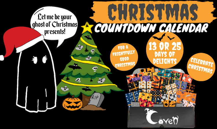 2022 Christmas Countdown Calendar - Coven - Alternative Witch Spooky Goth  Subscription Boxes