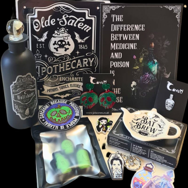 Poison and Potions Contents 0823