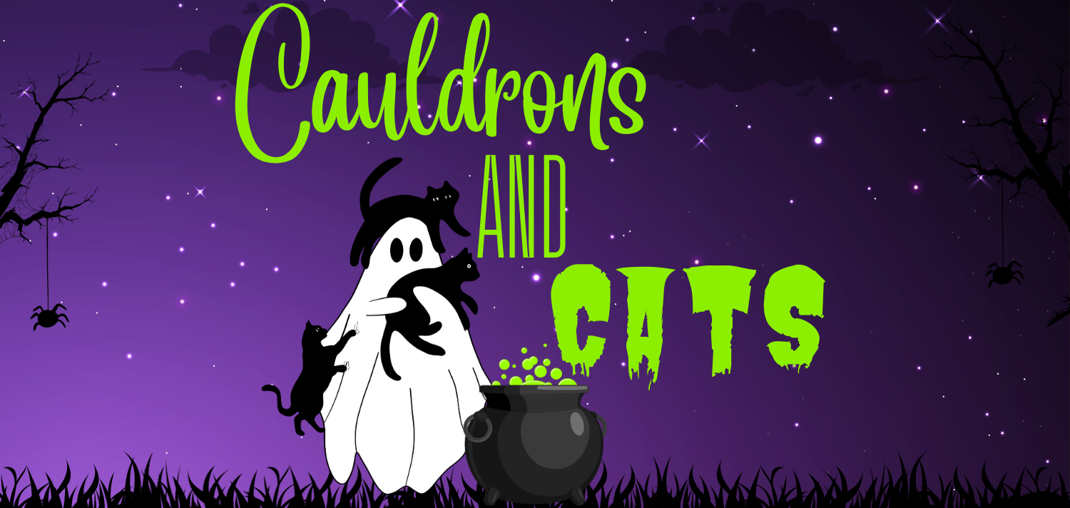 Cauldron and Cats Theme Desktop 1223V2