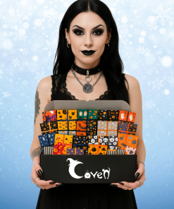 2025 Creepmas Calendar Model Image Snow Background