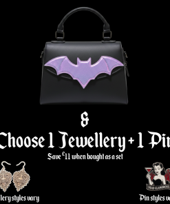 Bat Bundle, Pin Jewellery