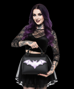 0126 Purple Bat Bag Model