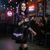 Coven Shop 0126 Purple Bat Bag Model Bar