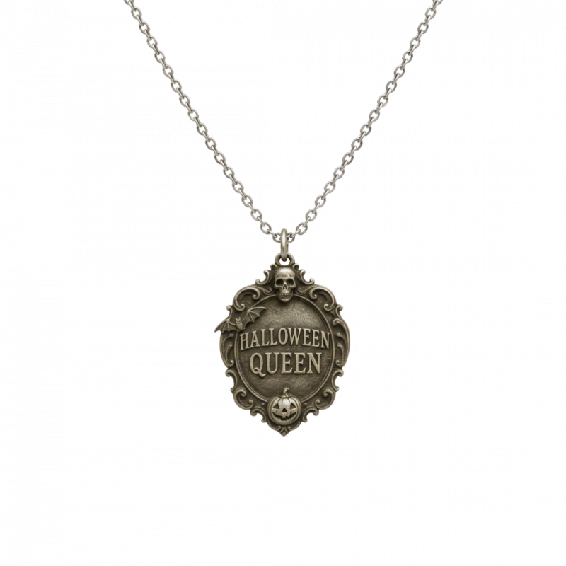 Halloween Queen Necklace Transparent
