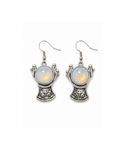 Ghost Crystal Ball Earrings Shop