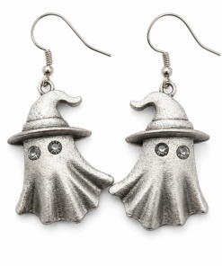 Ghost Witch Hat Earrings Shop