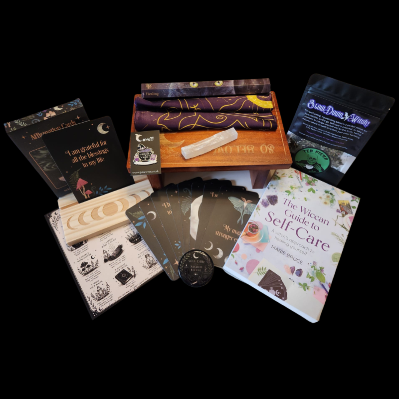 Witchy Self Care Box Contents 0825